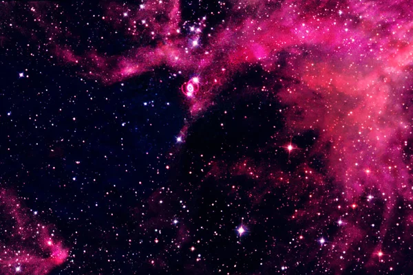 Universo Infinito Con Estrellas Galaxias Espacio Exterior Arte Del Cosmos — Foto de Stock