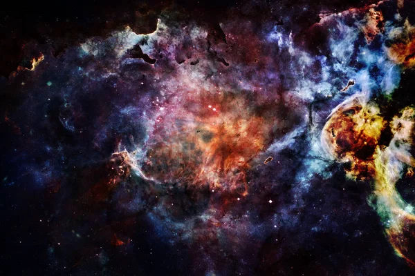 어딘가에 아름다운 은하가 있습니다 Nasa 이형상의 요소들 — 스톡 사진