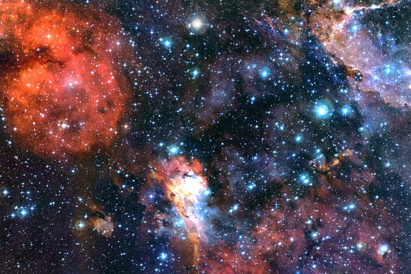 Nebulosa Ammasso Stelle Nello Spazio Profondo Arte Fantascientifica Elementi Questa — Foto Stock