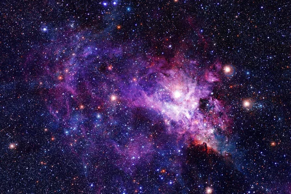 Aglomerado Estrelas Starfield Nebulosa Elementos Desta Imagem Fornecidos Pela Nasa — Fotografia de Stock