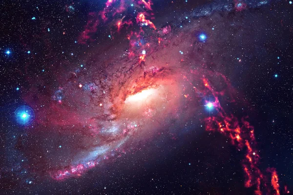 Όμορφος Γαλαξίας Κάπου Στο Βαθύ Διάστημα Κοσμική Ταπετσαρία Στοιχεία Αυτής — Φωτογραφία Αρχείου