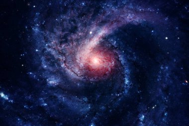 Dış uzay, kozmik manzara. Nebula. Bu görüntünün elementleri NASA tarafından desteklenmektedir.