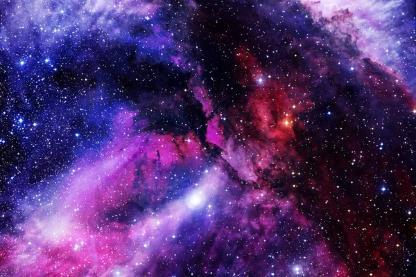 Outer Space Cosmic Landscape Nebula Elements Image Furnished Nasa — Stock Photo, Image