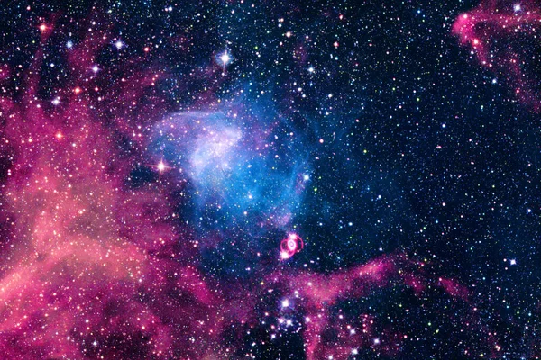 Derin uzay. Fevkalade bilim kurgu canlandırması. Bu görüntünün elementleri NASA tarafından desteklenmektedir.