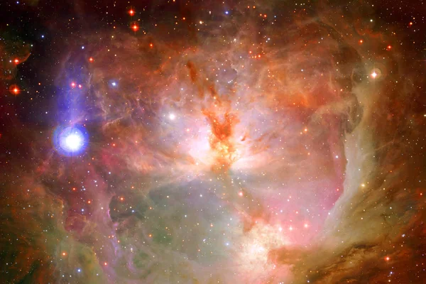 Universo Infinito Con Estrellas Galaxias Espacio Exterior Arte Del Cosmos — Foto de Stock