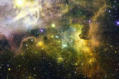 Yıldız kümesi. Starfield. Nebula. Bu görüntünün elementleri NASA tarafından desteklenmektedir.