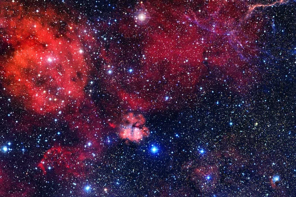 Nebulosa Stjärnhopar Rymden Science Fiction Konst Delar Denna Bild Tillhandahålls — Stockfoto