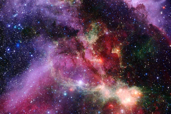 Vesmírné Umění Starfield Úžasné Mlhoviny Prvky Tohoto Snímku Poskytla Nasa — Stock fotografie