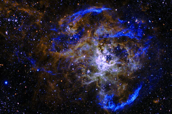 Schöne Galaxie Irgendwo Weltraum Kosmische Tapete Elemente Dieses Von Der — Stockfoto