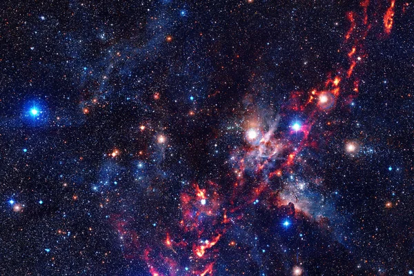 Vesmírné Umění Starfield Úžasné Mlhoviny Prvky Tohoto Snímku Poskytla Nasa — Stock fotografie