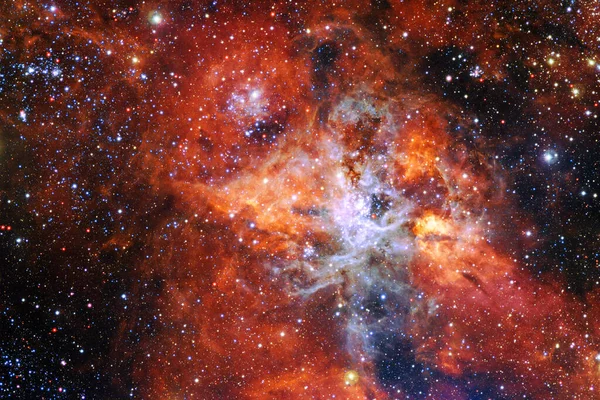 Starfield Arte Cosmos Elementos Desta Imagem Fornecidos Pela Nasa — Fotografia de Stock