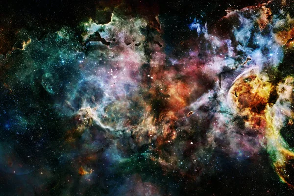 Espace Extérieur Paysage Cosmique Nébuleuse Éléments Cette Image Fournis Par — Photo