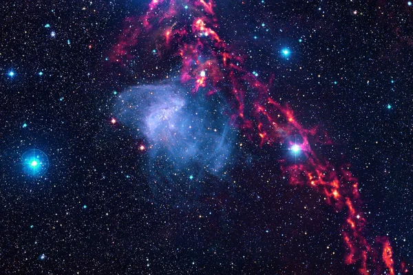 Derin Uzay Fevkalade Bilim Kurgu Canlandırması Görüntünün Elementleri Nasa Tarafından — Stok fotoğraf