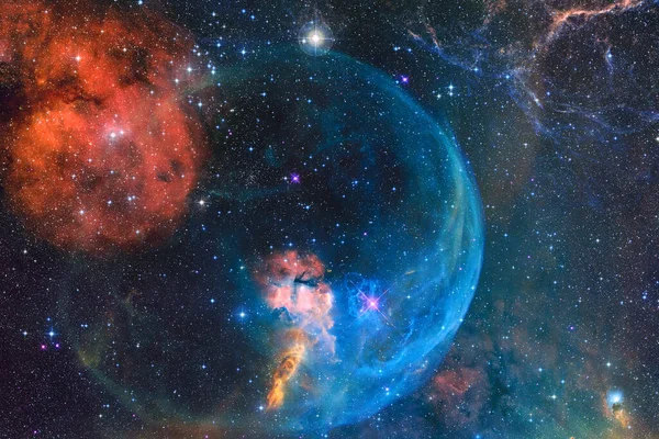 Starfield Arte Del Cosmos Elementos Esta Imagen Proporcionados Por Nasa —  Fotos de Stock