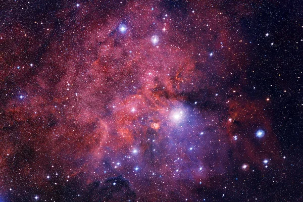 Yttre Rymdkonst Stjärnfält Fantastiska Nebulosor Delar Denna Bild Tillhandahålls Nasa — Stockfoto