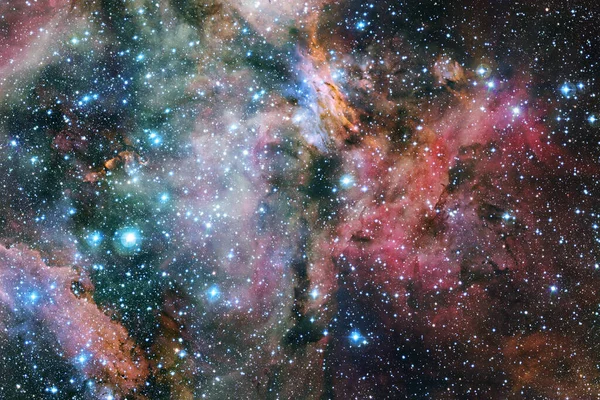 Univers Sans Fin Avec Étoiles Galaxies Dans Espace Art Cosmique — Photo