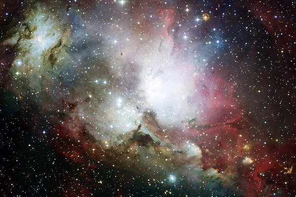 Gromada Gwiazd Gwiezdne Mgławica Elementy Tego Obrazu Dostarczone Przez Nasa — Zdjęcie stockowe