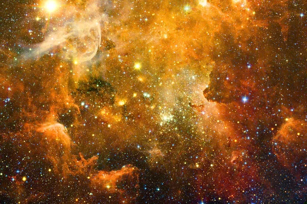 Stjärnornas Kluster Stjärnfält Nebulosa Delar Denna Bild Tillhandahålls Nasa — Stockfoto