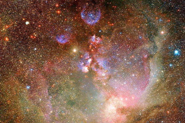 Starfield 星云星云 美国航天局提供的这一图像的要素 — 图库照片