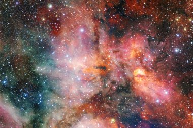 Sonsuz evrenin harikası. Bilim kurgu duvar kağıdı. Bu görüntünün elementleri NASA tarafından desteklenmektedir.