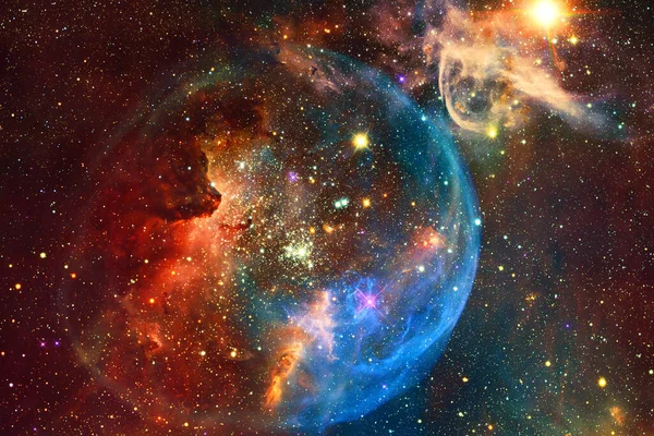 Spazio Esterno Cosmo Fantascientifico Elementi Questa Immagine Forniti Dalla Nasa — Foto Stock