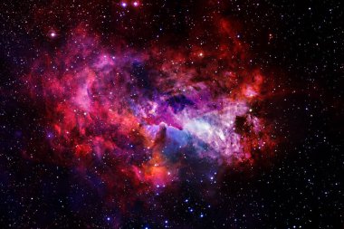 Sonsuz evrenin harikası. Bilim kurgu duvar kağıdı. Bu görüntünün elementleri NASA tarafından desteklenmektedir.