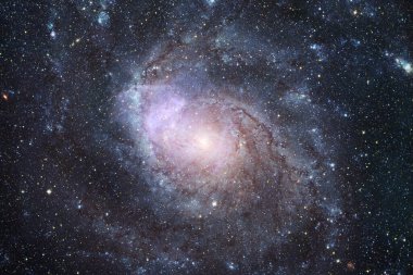 Sonsuz evrenin harikası. Bilim kurgu duvar kağıdı. Bu görüntünün elementleri NASA tarafından desteklenmektedir.