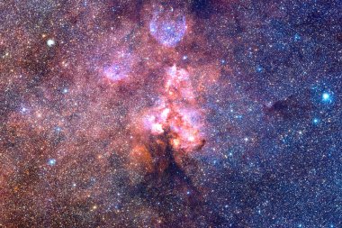 Uzay boşluğu. Bilim kurgu evreni. Bu görüntünün elementleri NASA tarafından desteklenmektedir