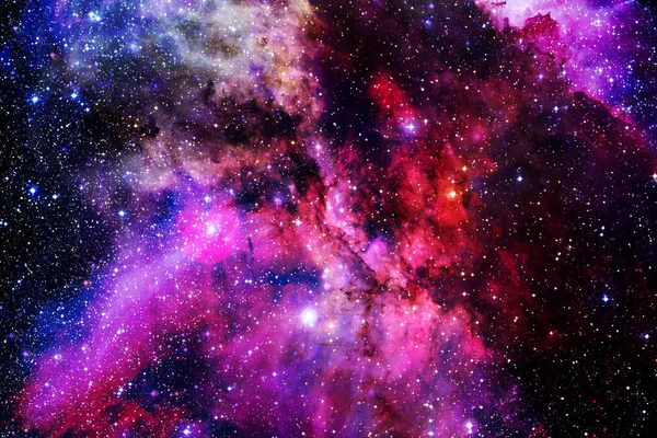 Nebulosa Aglomerado Estrelas Espaço Profundo Arte Ficção Científica Elementos Desta — Fotografia de Stock
