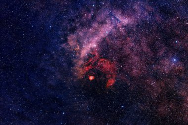 Nebula, uzayın derinliklerinde bir yıldız kümesi. Bilim kurgu sanatı. Bu görüntünün elementleri NASA tarafından desteklenmektedir.