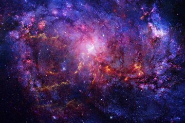 Güzel kainat. Bilim kurgu. Bu görüntünün elementleri NASA tarafından desteklenmektedir.