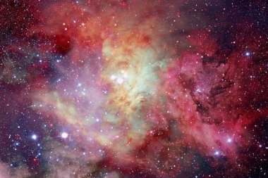 Derin uzay, bilim kurgu evreni. Bu görüntünün elementleri NASA tarafından desteklenmektedir.