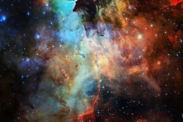 끝없는 은하들 성운들이 이미지를 가지고 있습니다 Nasa 이형상의 요소들 — 스톡 사진