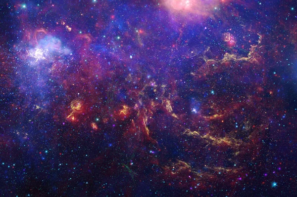 Διαστημικό Νεφέλωμα Αστέρια Και Γαλαξίας Στοιχεία Αυτής Της Εικόνας Που — Φωτογραφία Αρχείου