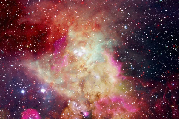 Derin Uzay Nebula Fevkalade Bilim Kurgu Canlandırması Görüntünün Elementleri Nasa — Stok fotoğraf