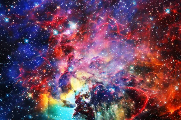 Nebulosa Nello Spazio Nubi Gas Polvere Elementi Questa Immagine Forniti — Foto Stock
