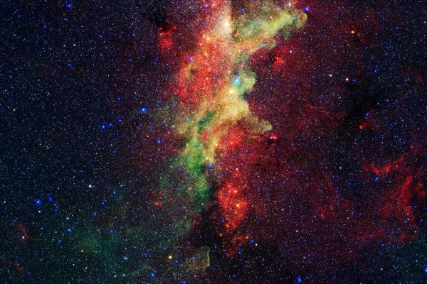 外太空某个地方令人惊奇的星系宇宙壁纸 美国航天局提供的这一图像的要素 — 图库照片