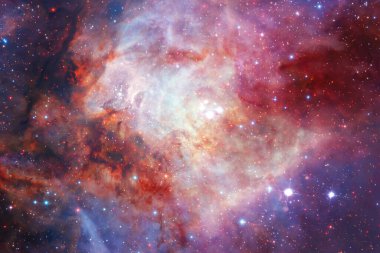 Uzayın güzel renkleri. Bu görüntünün elementleri NASA tarafından desteklenmektedir.