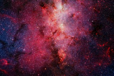 Derin uzay, bilim kurgu evreni. Bu görüntünün elementleri NASA tarafından desteklenmektedir.