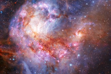 Güzel kainat. Bilim kurgu. Bu görüntünün elementleri NASA tarafından desteklenmektedir.