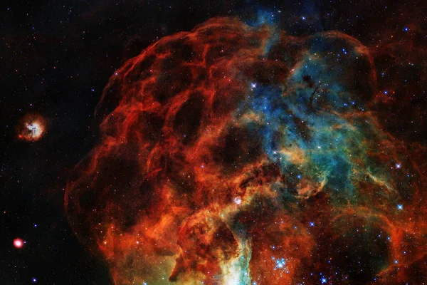 Piękne Kolory Przestrzeni Kosmicznej Elementy Tego Obrazu Dostarczone Przez Nasa — Zdjęcie stockowe
