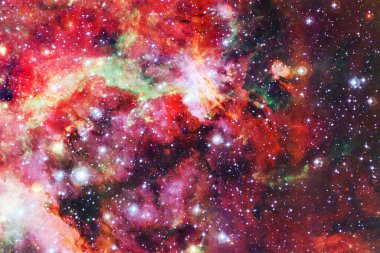 Güzel kainat. Bilim kurgu. Bu görüntünün elementleri NASA tarafından desteklenmektedir.