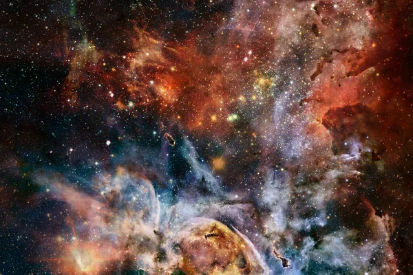 宇宙空間の美しい色 Nasaによって提供されたこの画像の要素 — ストック写真