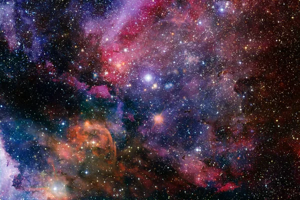 无穷无尽的宇宙在令人敬畏的宇宙图像中的恒星 星系和星云 美国航天局提供的这一图像的要素 — 图库照片