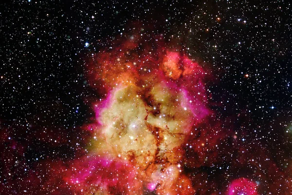 Djupa rymden. Nebulosor. Delar av denna bild tillhandahålls av NASA — Stockfoto