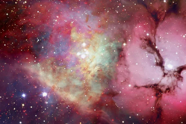 Прекрасні кольори космічного простору. Елементи цього зображення, надані НАСА. — стокове фото