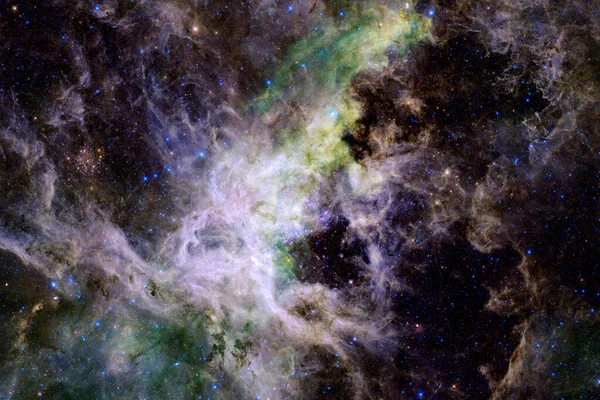Galaxie quelque part dans l'espace. Éléments de cette image fournis par la NASA — Photo