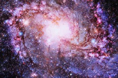 Güzel kainat. Bilim kurgu. Bu görüntünün elementleri NASA tarafından desteklenmektedir.