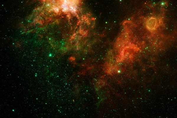 Космический фон со звездным полем. Элементы этого изображения предоставлены НАСА — стоковое фото