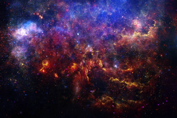 Universo Infinito Stelle Galassie Nebulose Fantastiche Immagini Cosmiche Elementi Questa — Foto Stock